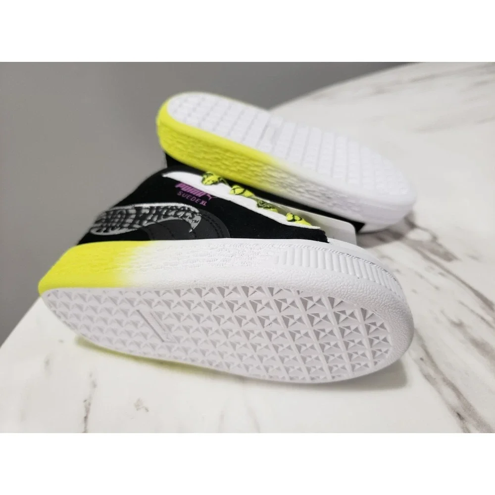 NEW SIZE 6 BABY TODDLER PUMA  X Hot Wheels‎ Suede Xl Lace Up SNEAKERS SHOES